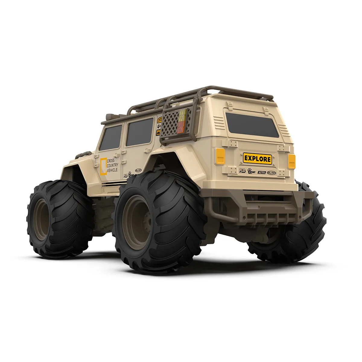 Автомобіль KS Drive р/к 1:14 комбіновані матеріали амфібія 4WD світло звук