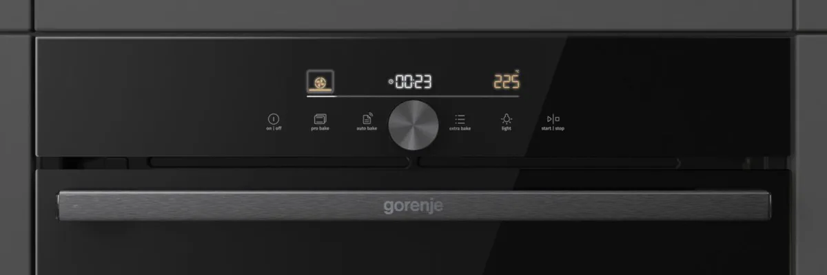 Духова шафа Gorenje електрична 77л A+ чорна IconTouch