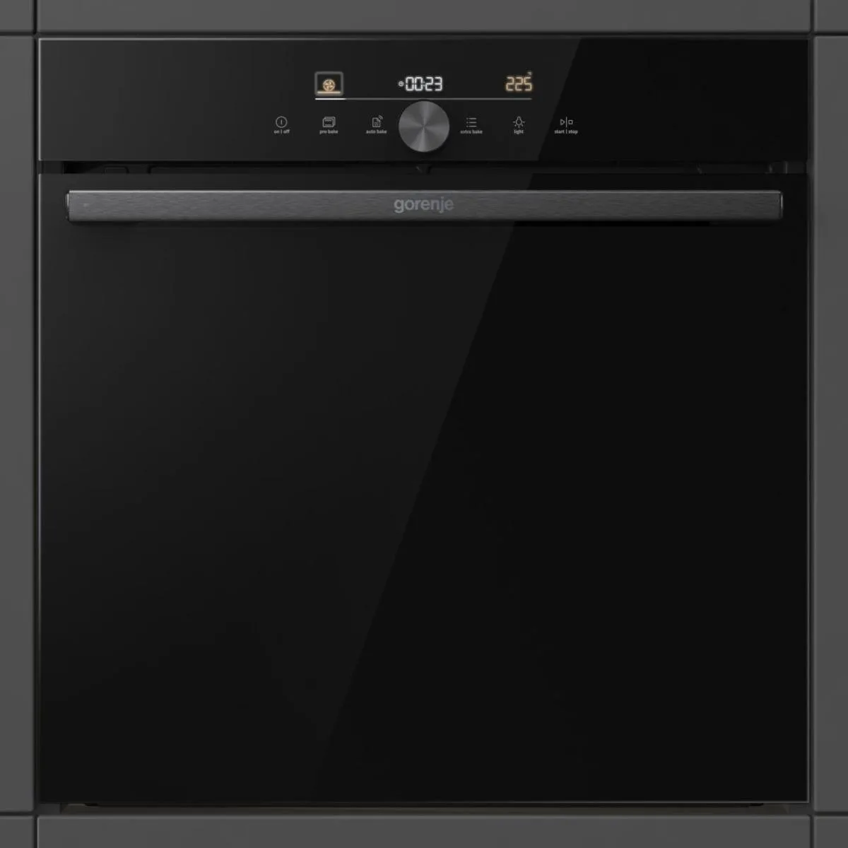 Духова шафа Gorenje електрична 77л A+ чорна IconTouch