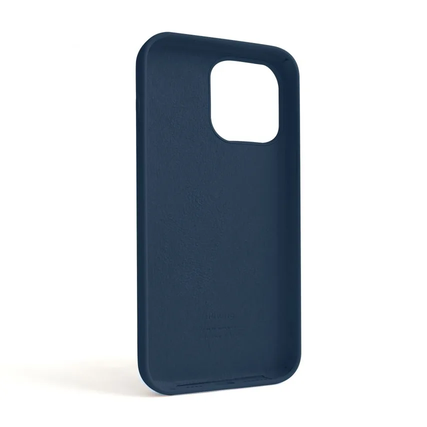 Чохол Silicone Case для Apple iPhone 14 Pro Max силіконовий синій