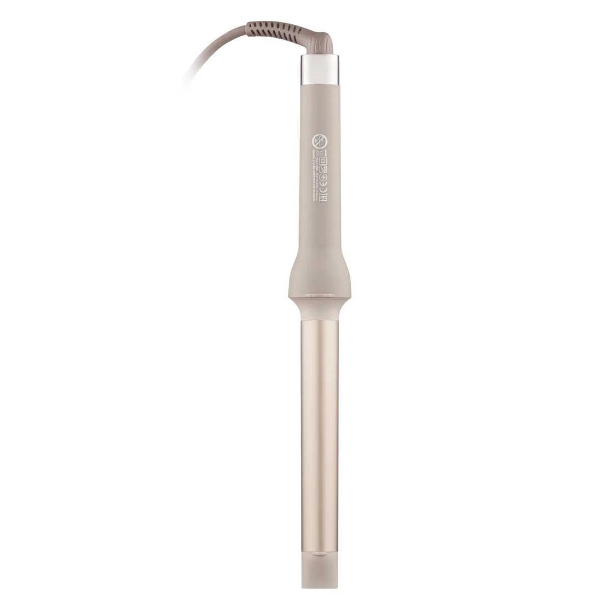 Плойка ARDESTO Pearl Cream HC-Y700PERL, 48Вт, температура свыше 200°C, с дисплеем, керамическое покрытие, бежевого цвета.