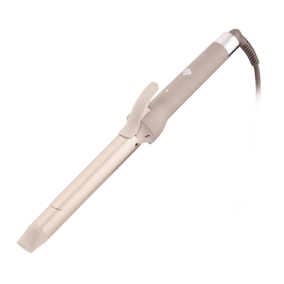 Плойка ARDESTO Pearl Cream HC-Y700PERL, 48Вт, температура свыше 200°C, с дисплеем, керамическое покрытие, бежевого цвета.