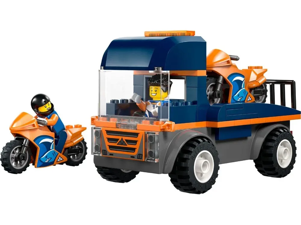 Конструктор LEGO City Транспортер мотоциклів