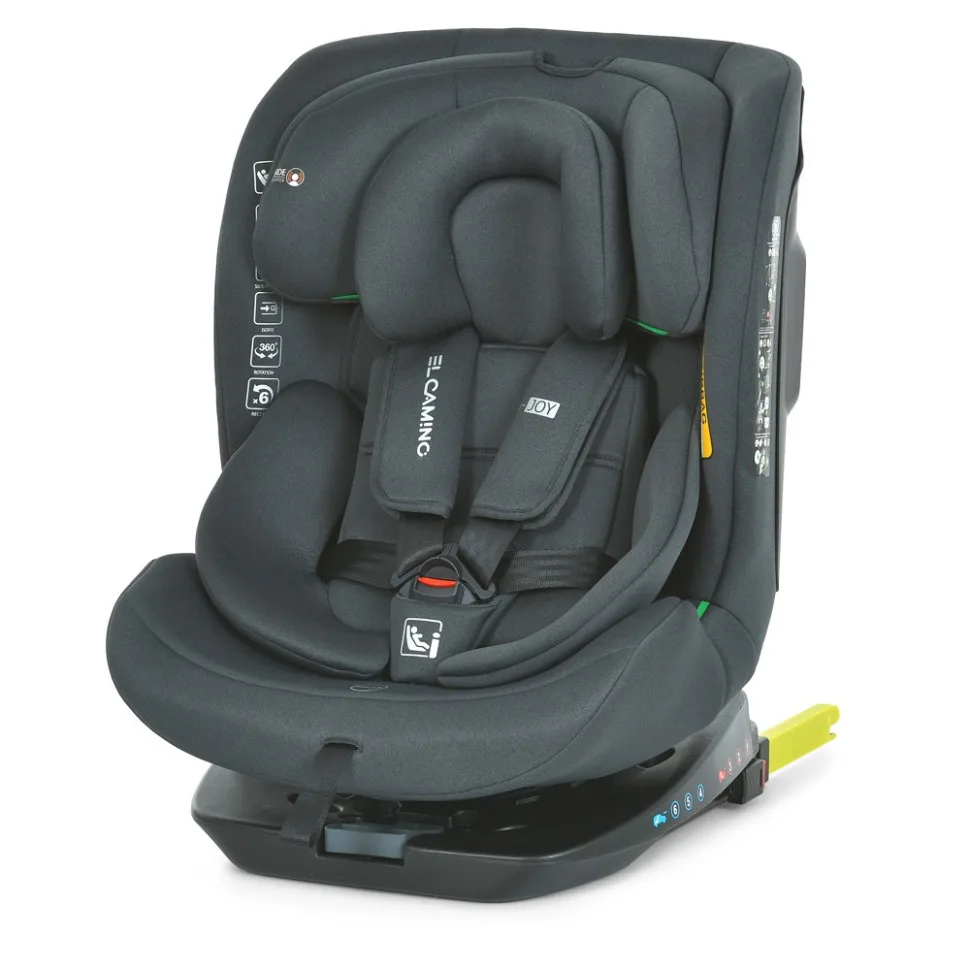 Дитяче автокрісло i-SIZE R129 0+I II III 40-150 см Поліестер Антрацит