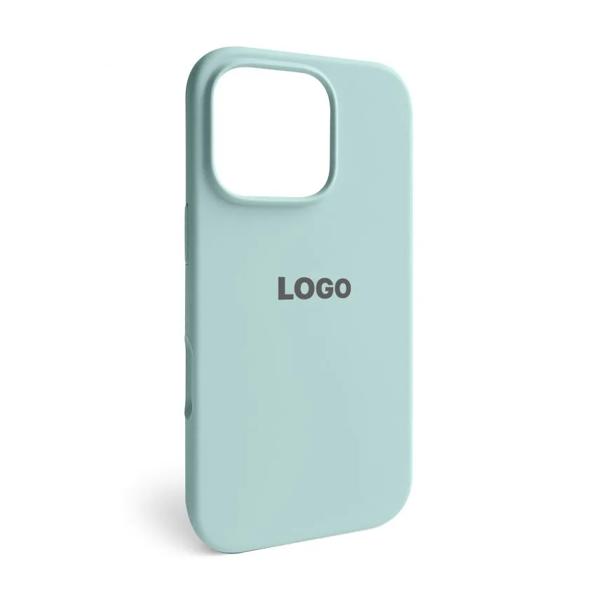 Чохол Silicone Case для Apple iPhone 16 Pro силіконовий бірюзовий