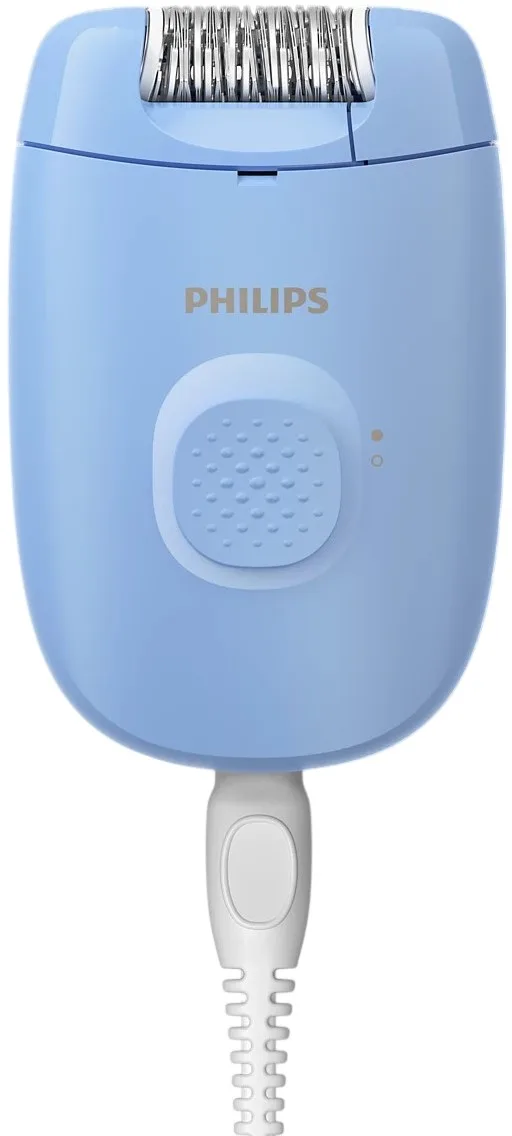 Епілятор Philips Series 2000 дисковий, електричний, сухий, блакитного кольору.