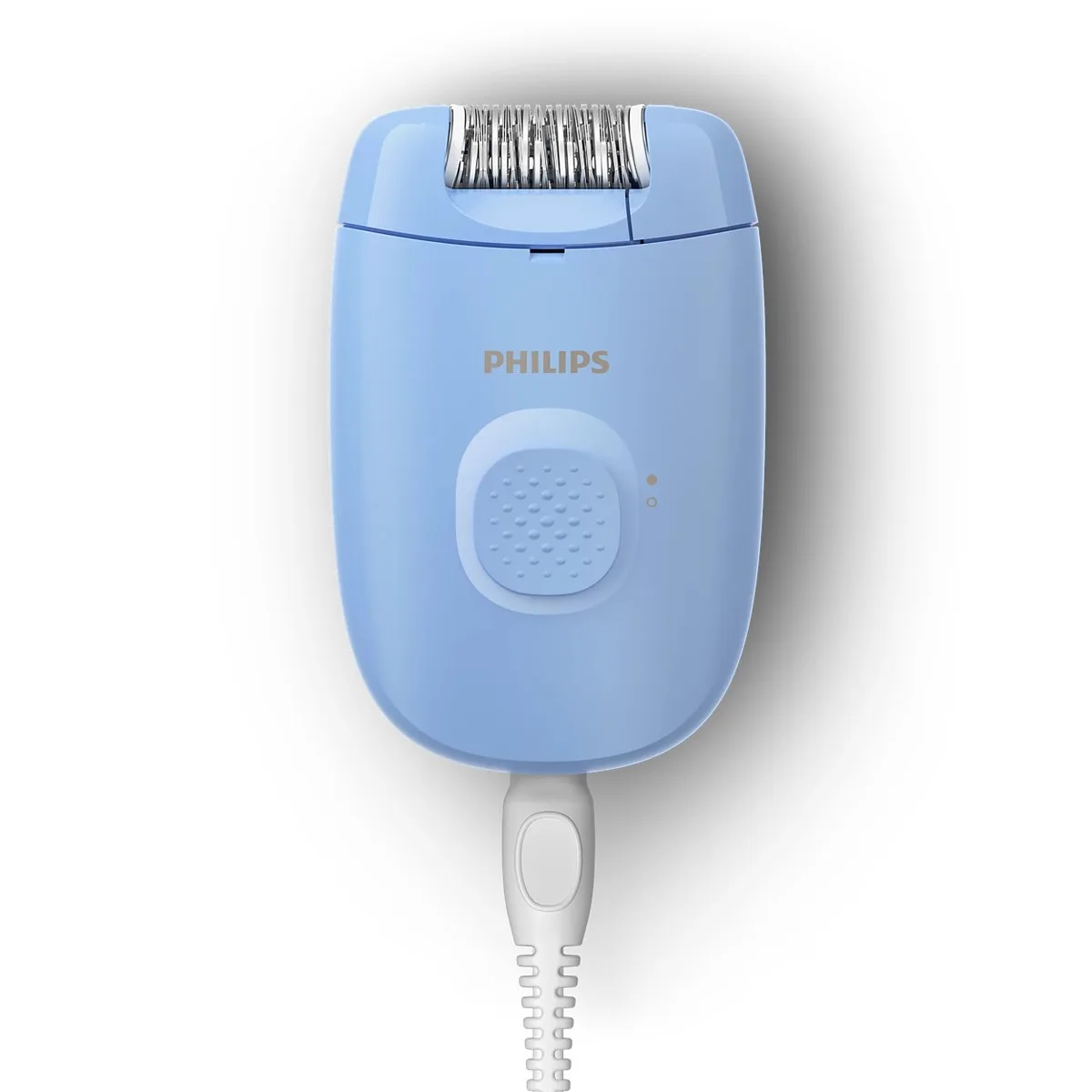 Епілятор Philips Series 2000 дисковий, електричний, сухий, блакитного кольору.