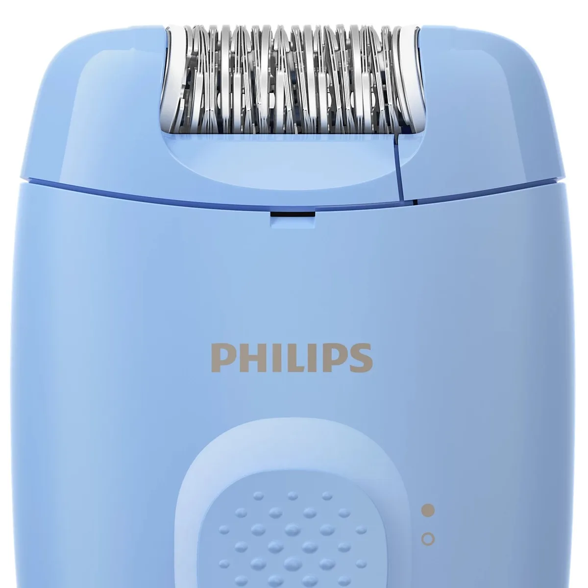Епілятор Philips Series 2000 дисковий, електричний, сухий, блакитного кольору.