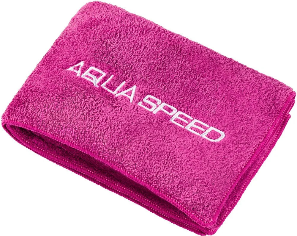 Рушник Aqua Speed мікрофібра 70x140 см рожевий