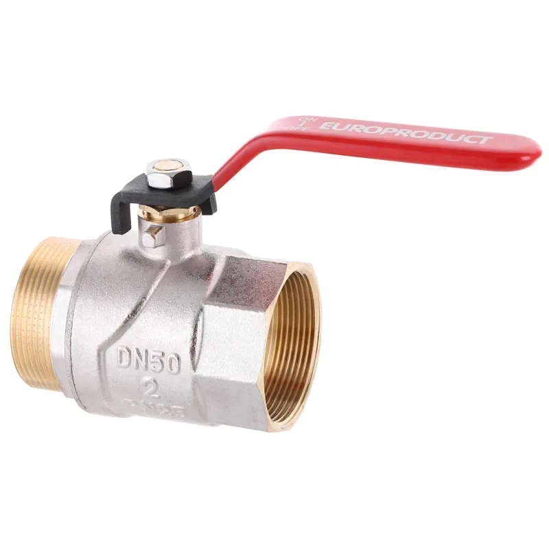 Кран шаровой Europroduct латунь 2" стальной