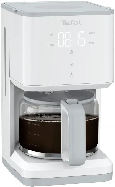 Кавоварка крапельна Tefal 1000 Вт 1,25 л Білий