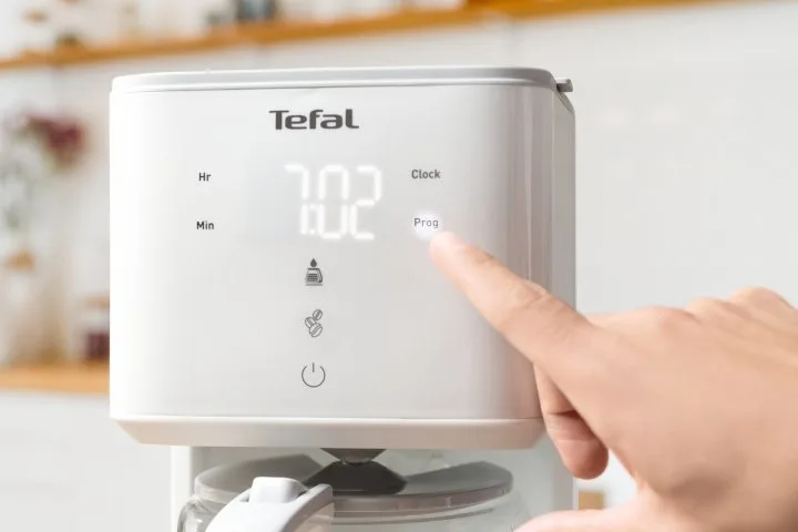 Кавоварка крапельна Tefal 1000 Вт 1,25 л Білий