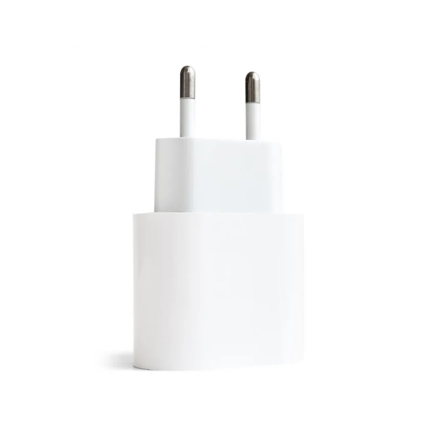 Мережевий зарядний пристрій Apple адаптер Type-C 20W пластик білий