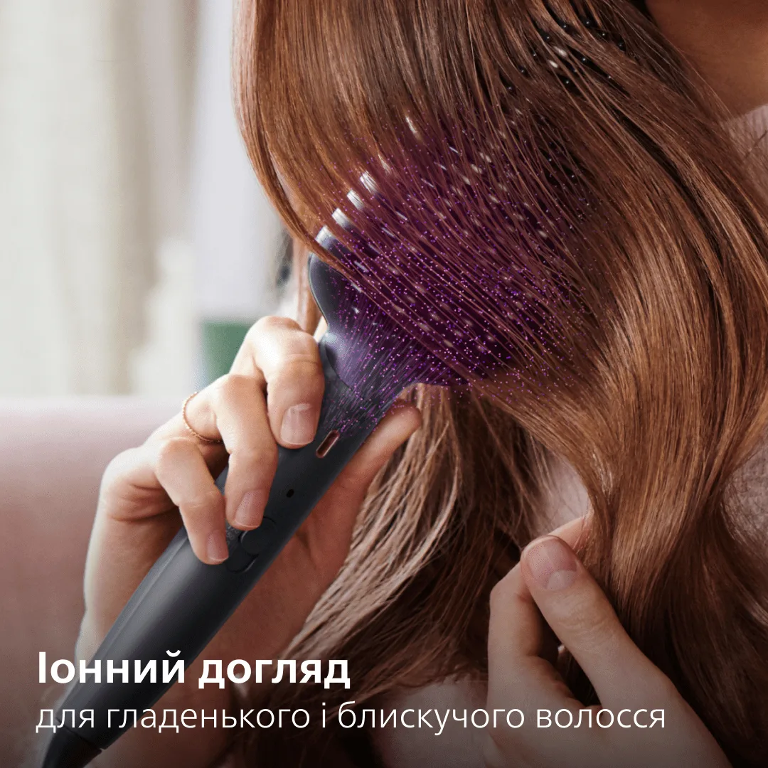 Гребінець Philips керамічний 4,8х35 см чорний