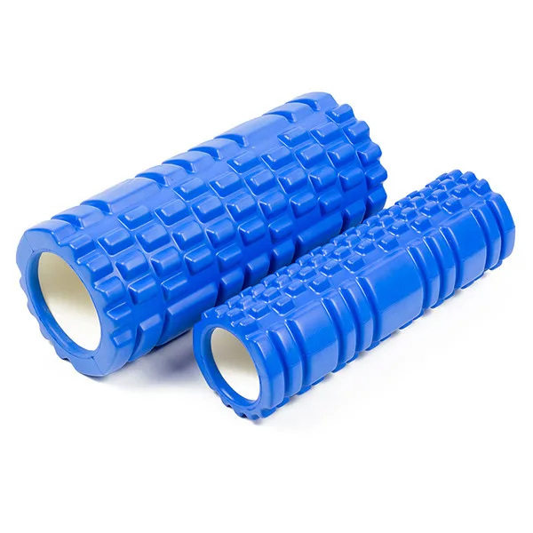 Масажний ролик EasyFit EVA 14 см Синій