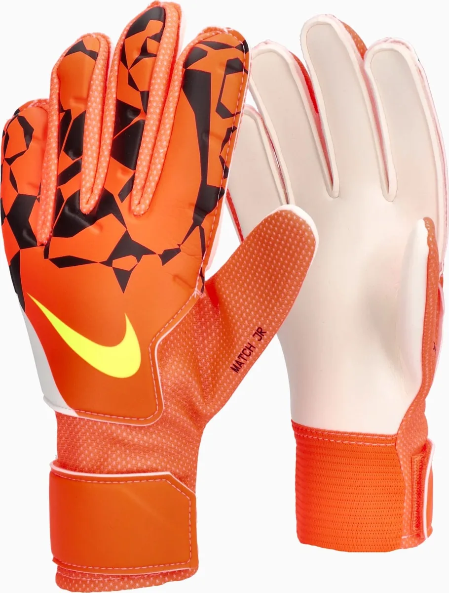 Воротарські рукавиці NIKE латекс 4 помаранчеві