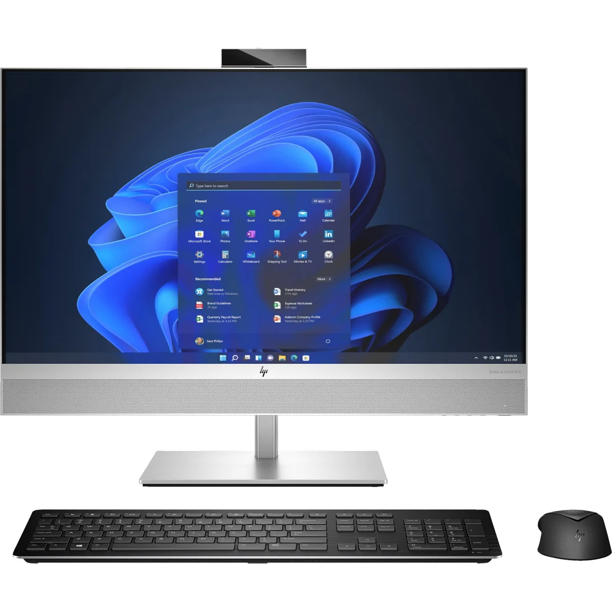 Комп'ютер персональний моноблок HP EliteOne 870-G9 27" FHD IPS AG, Intel i5-14500, 16GB, F512GB, UMA, WiFi, кл+м, 3р, Win11P