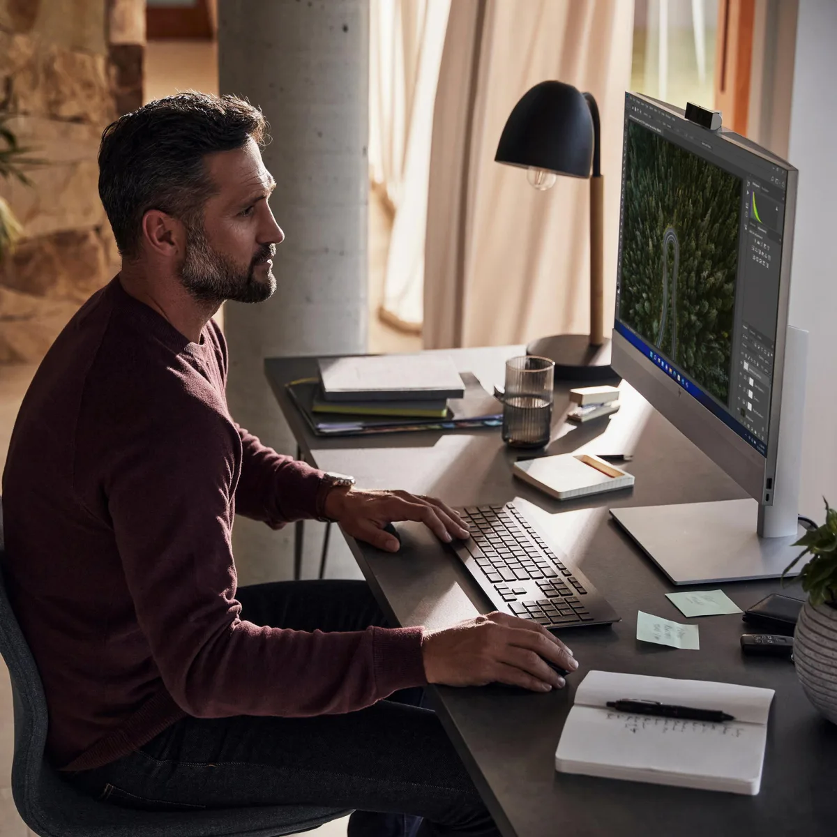 Комп'ютер персональний моноблок HP EliteOne 870-G9 27" FHD IPS AG, Intel i5-14500, 16GB, F512GB, UMA, WiFi, кл+м, 3р, Win11P