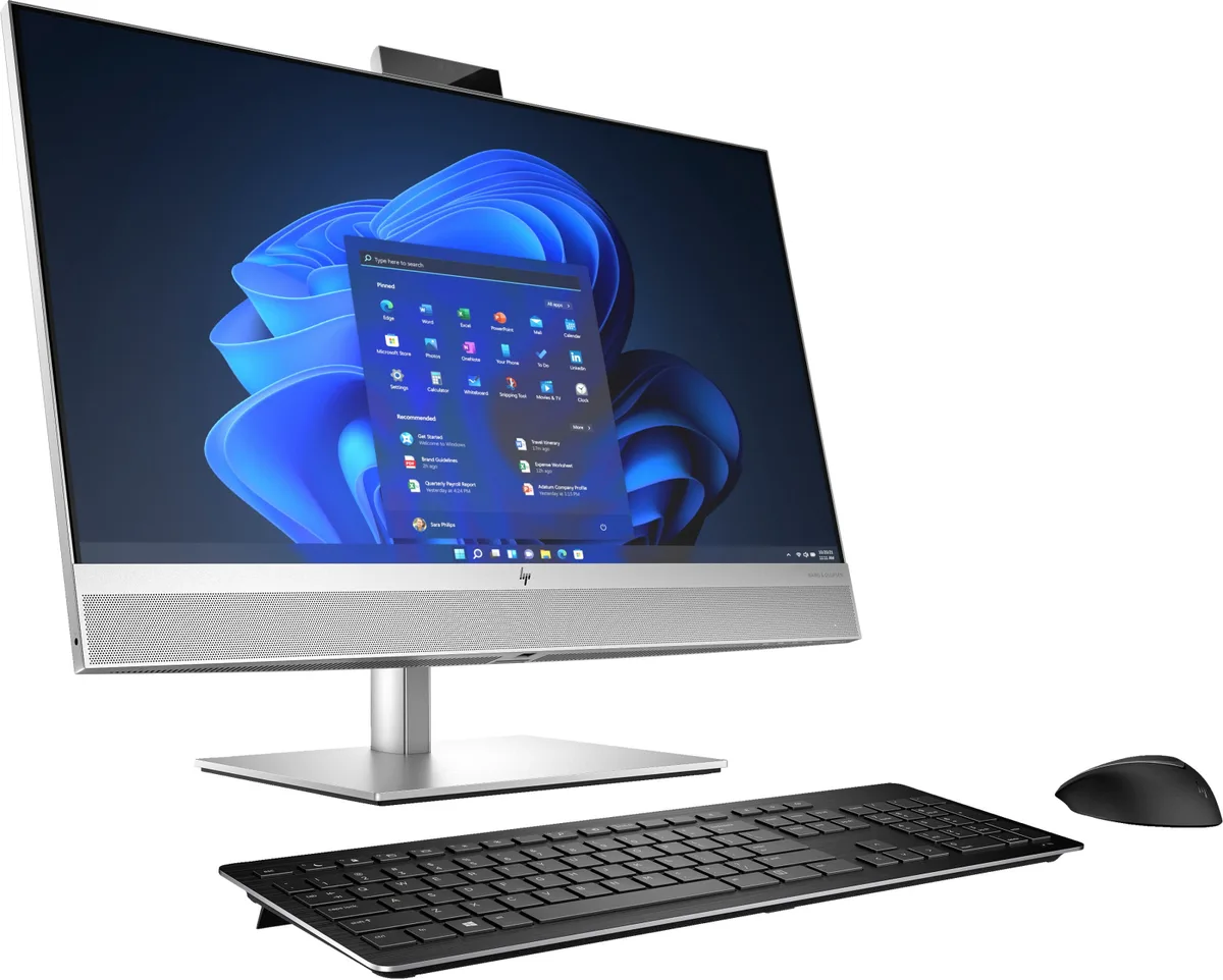 Комп'ютер персональний моноблок HP EliteOne 870-G9 27" FHD IPS AG, Intel i5-14500, 16GB, F512GB, UMA, WiFi, кл+м, 3р, Win11P