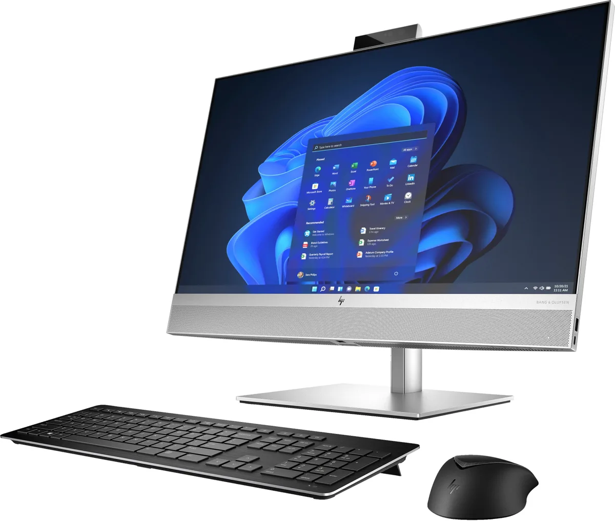 Комп'ютер персональний моноблок HP EliteOne 870-G9 27" FHD IPS AG, Intel i5-14500, 16GB, F512GB, UMA, WiFi, кл+м, 3р, Win11P