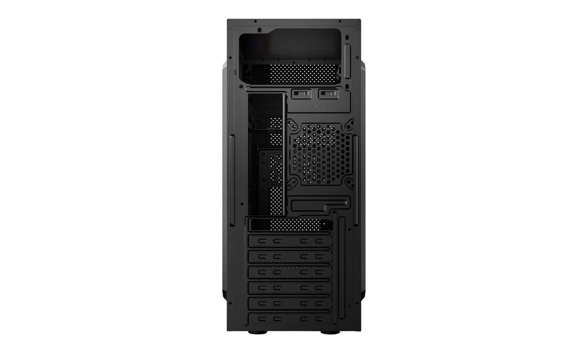 Корпус 2E Alfa E185 без БЖ 1xUSB3.0, 2xUSB2.0, VGA 310мм, ATX, чорний