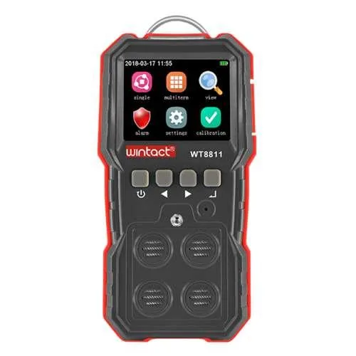 Газоанализатор 4 в 1 WINTACT WT8811 портативный 72x153x50 мм 216 г