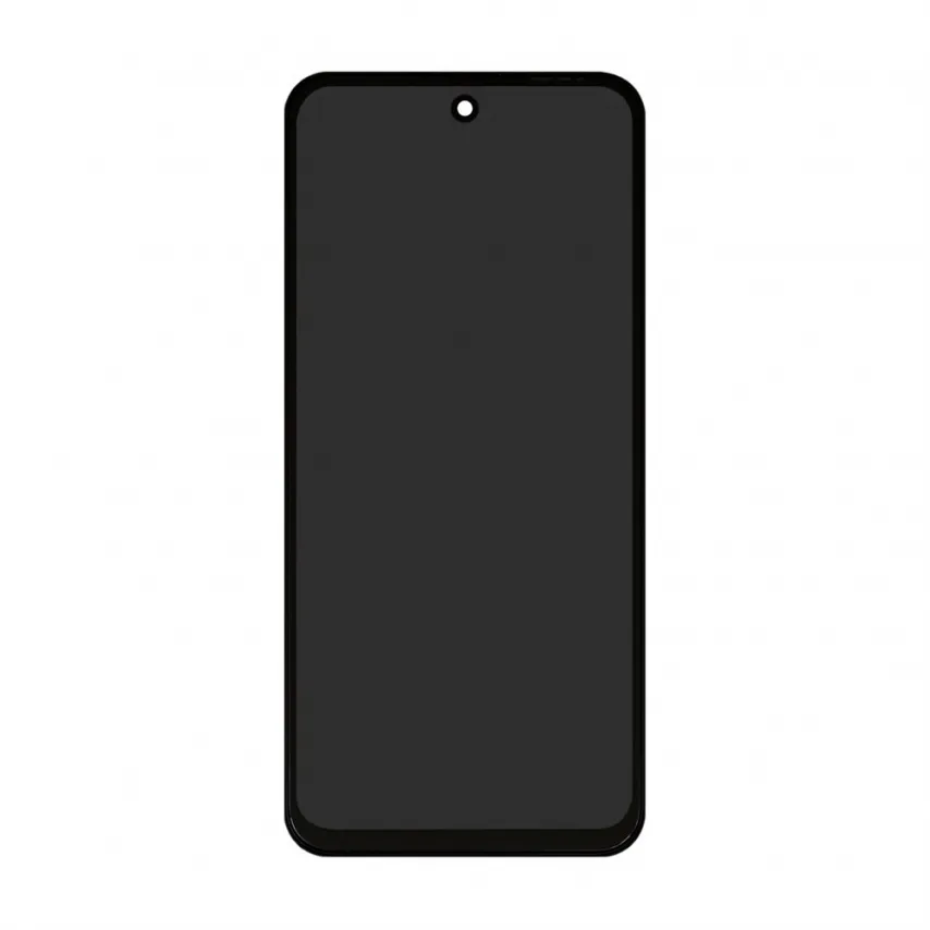 Дисплей IPS 6,1 дюйма Tecno Spark Go 1 черный с тачскрином и рамкой High Quality.