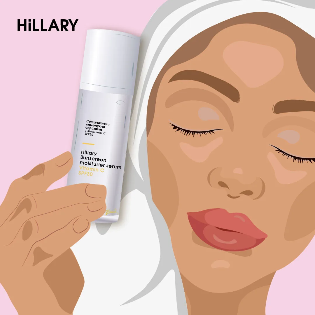 Сонцезахисна сироватка з вітаміном С SPF30 + Гіалуронова сироватка Pure Hyaluronic