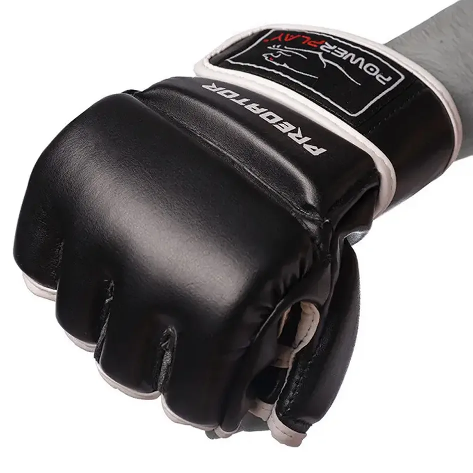 Перчатки для MMA Active Point искусственная кожа XL черные
