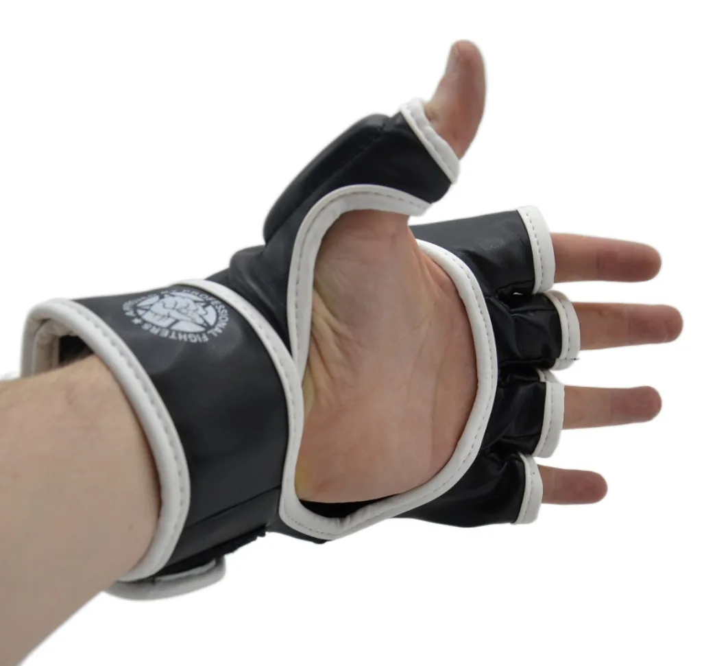 Перчатки для MMA Active Point искусственная кожа XL черные