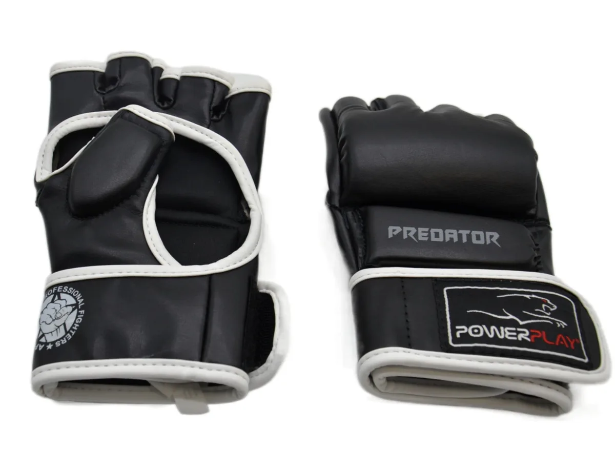 Перчатки для MMA Active Point искусственная кожа XL черные