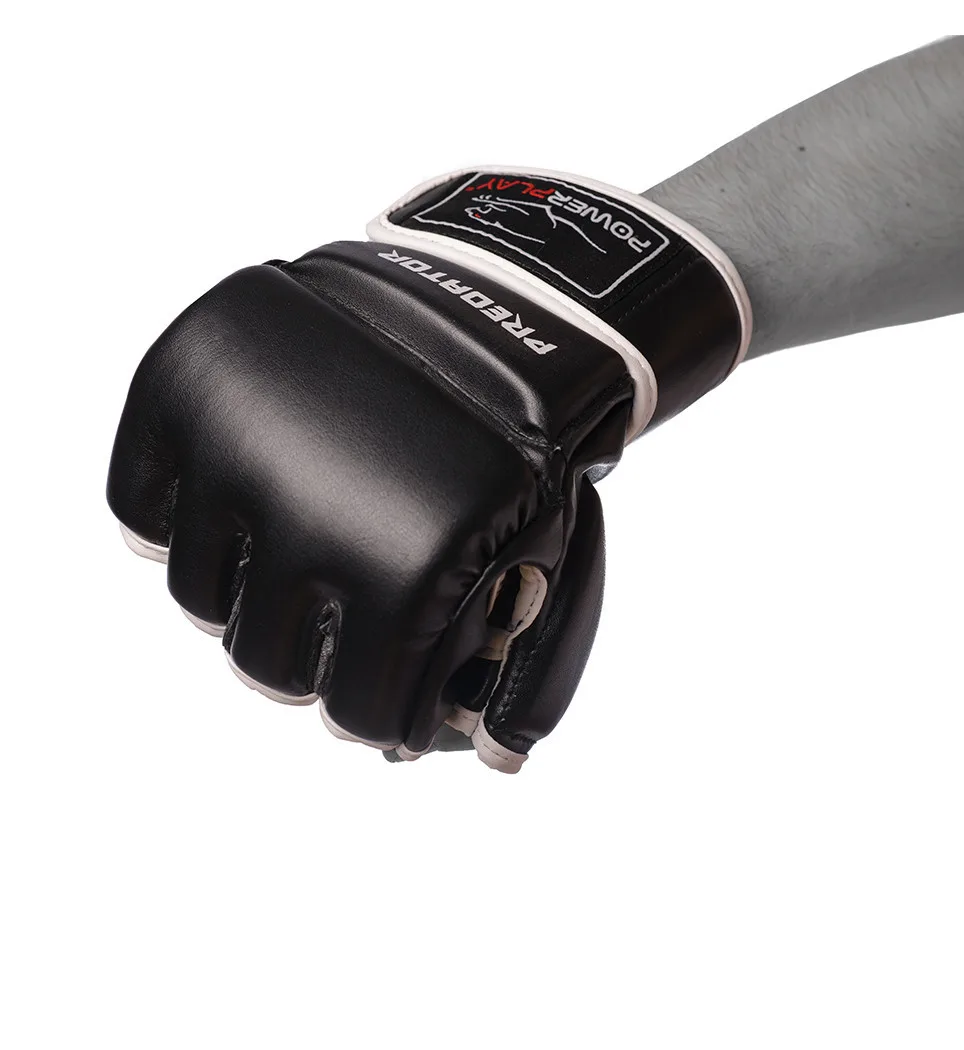 Перчатки для MMA Active Point искусственная кожа XL черные