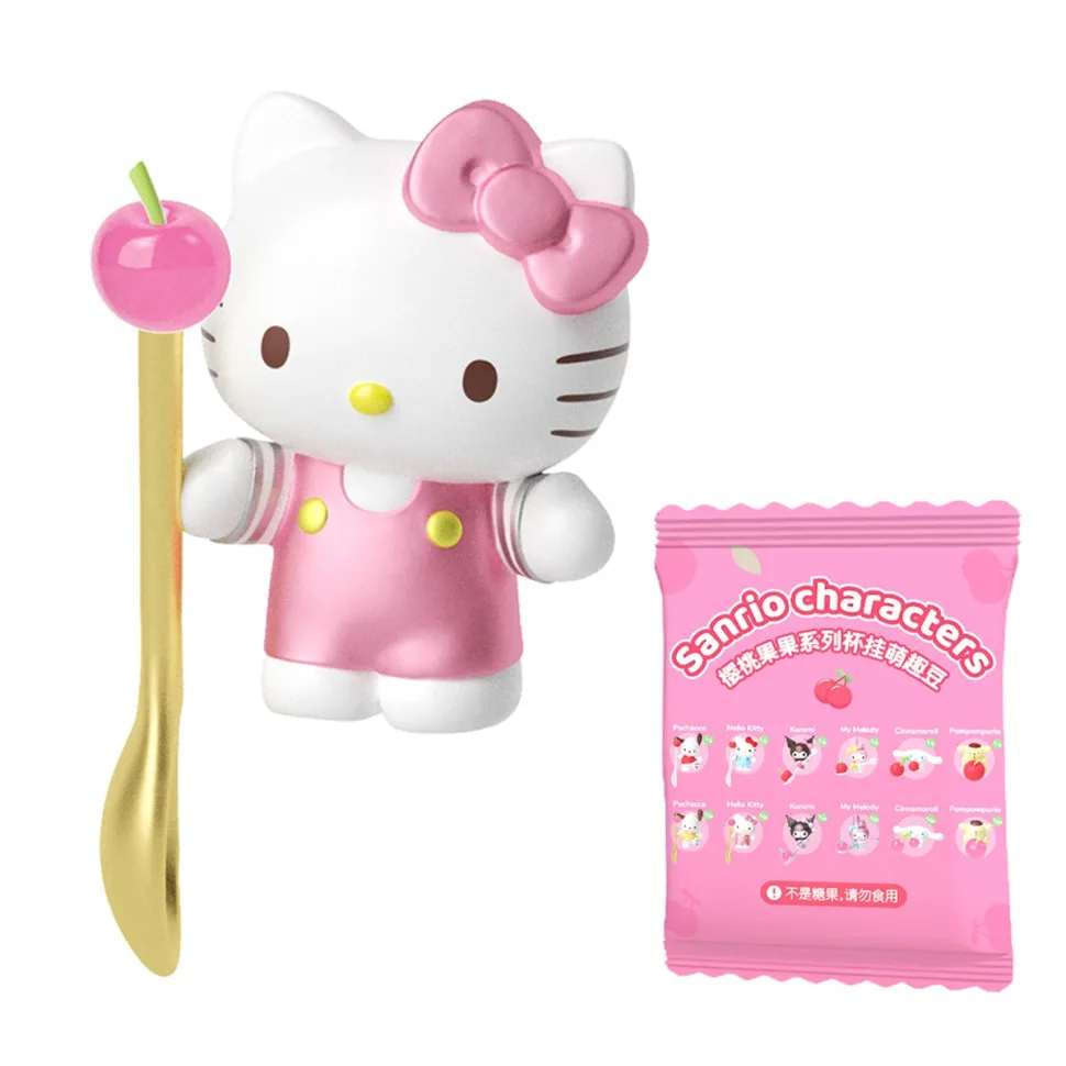 Фігурка-сюрприз Pop Top Hello Kitty ПВХ 3 см Рожева вишня