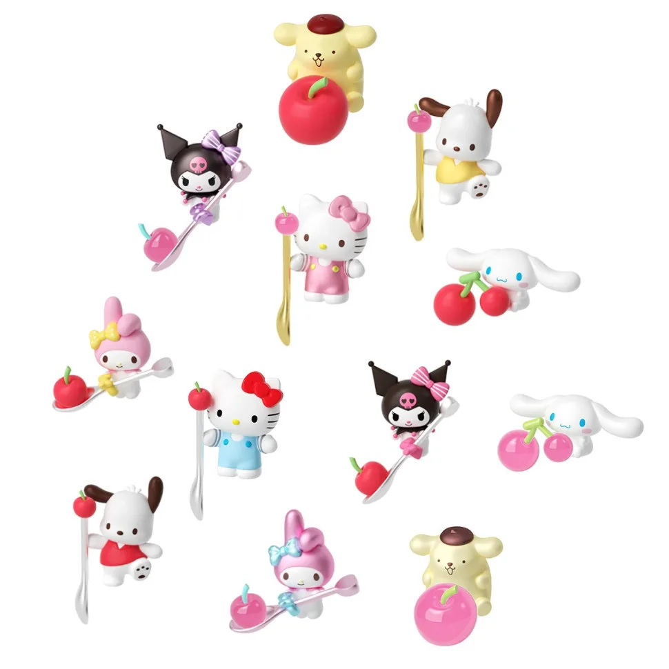 Фігурка-сюрприз Pop Top Hello Kitty ПВХ 3 см Рожева вишня
