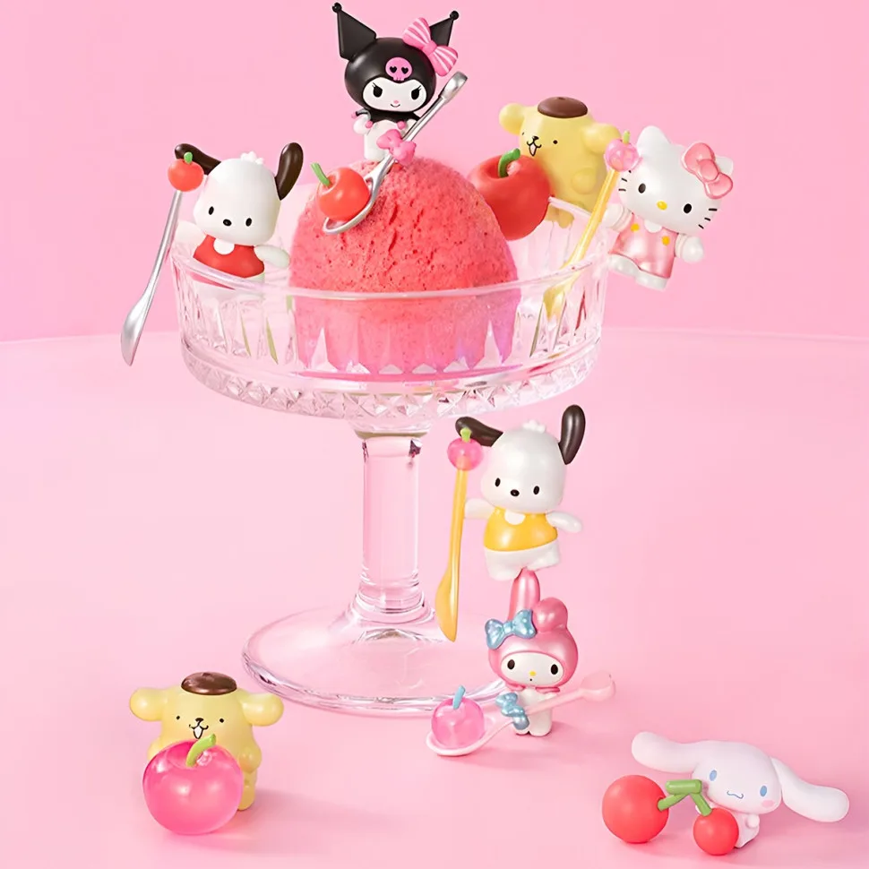 Фігурка-сюрприз Pop Top Hello Kitty ПВХ 3 см Рожева вишня
