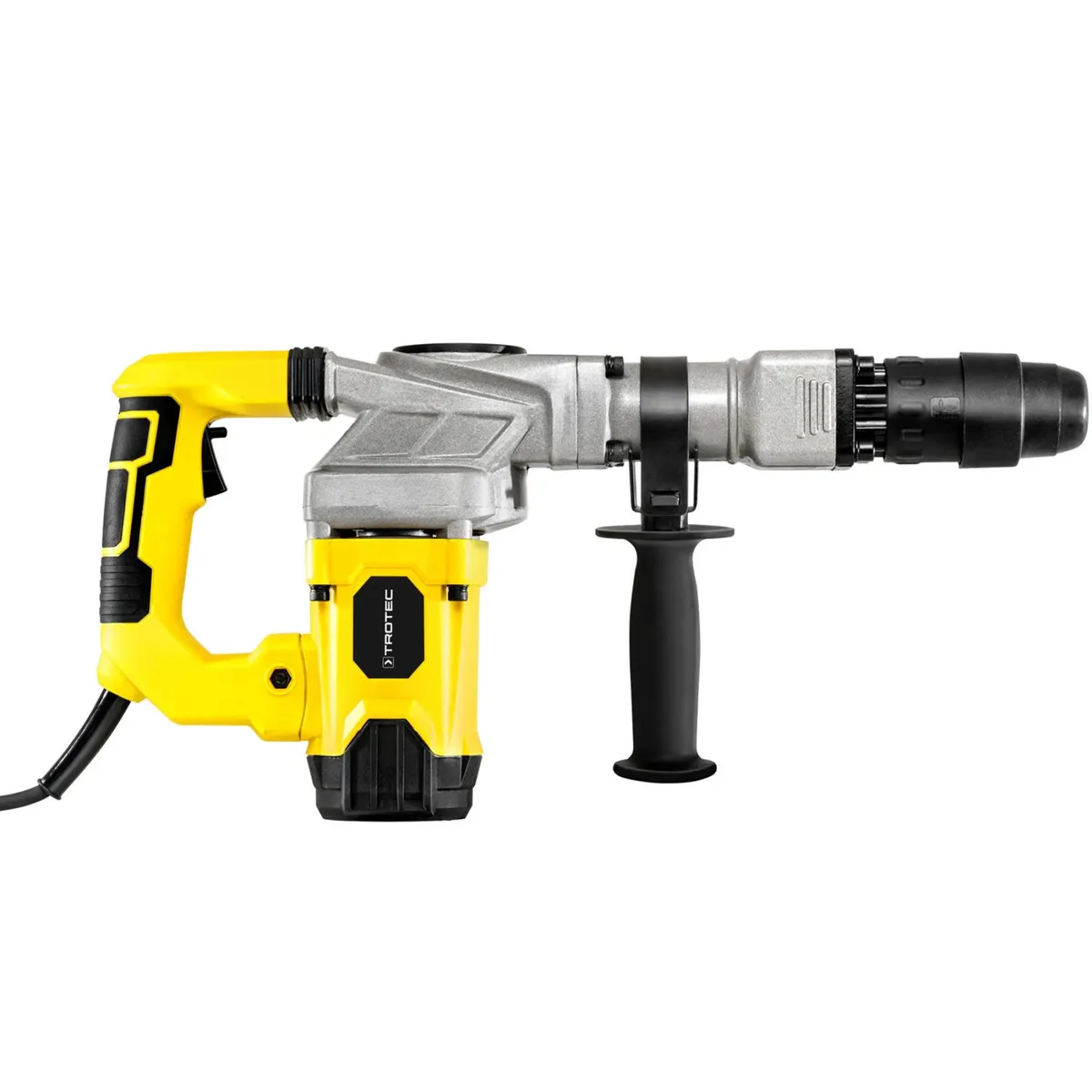 Відбійний молоток Trotec 1300 Вт 20 Дж жовтий з кейсом