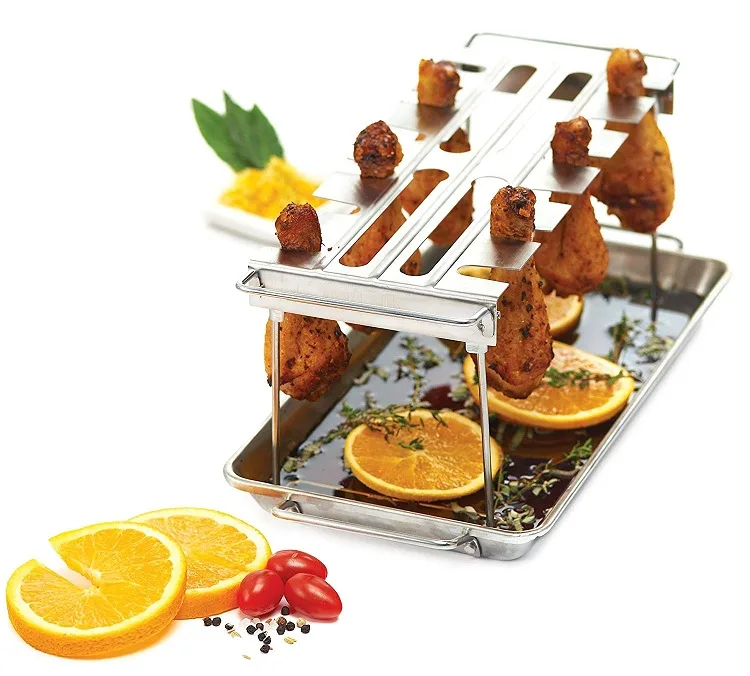 Стенд для куриных ножек Broil King нержавеющая сталь 41.9х18.3х15.2 см металл