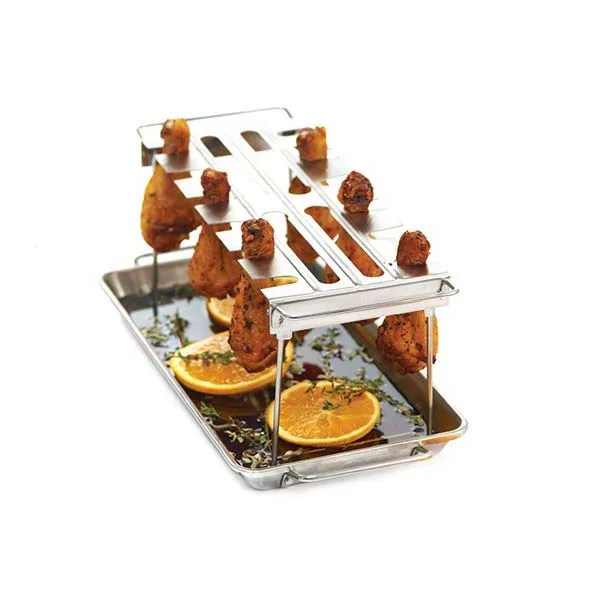 Стенд для куриных ножек Broil King нержавеющая сталь 41.9х18.3х15.2 см металл