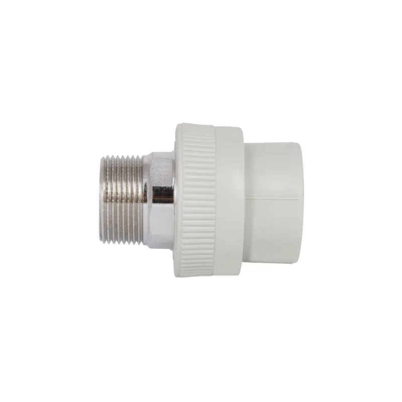 Муфта PPR Blue Ocean 40х1 1/4" наружная с латунной резьбой для соединения труб полипропиленовых