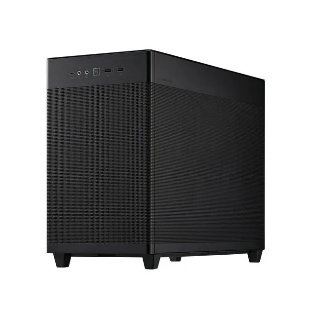 Корпус ASUS Prime AP201 Tempered Glas, без БЖ, 2xUSB3.2, 1xUSB Type-C, Tempered Glass side, mATX, чорний 90DC00G0-B39010