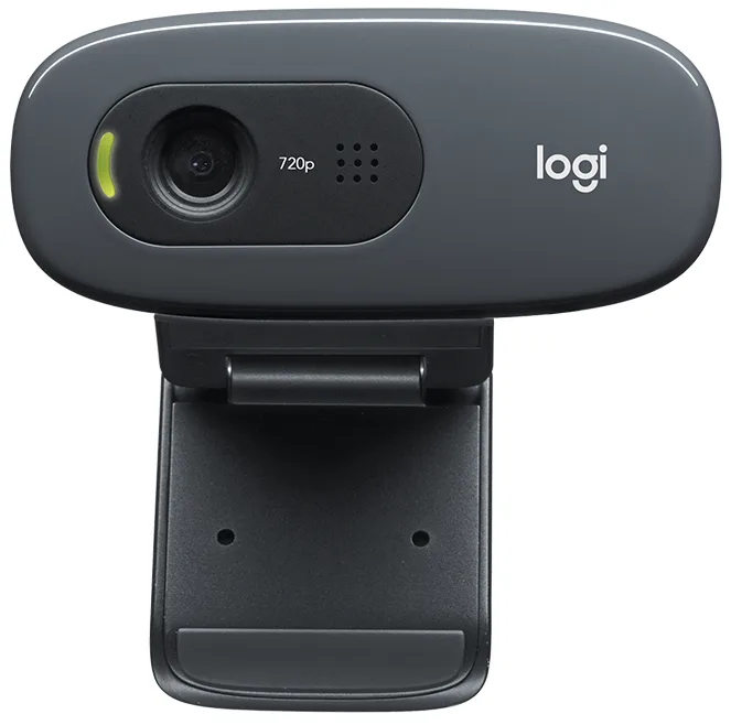 Веб-камера Logitech USB 1280x720 Чорна