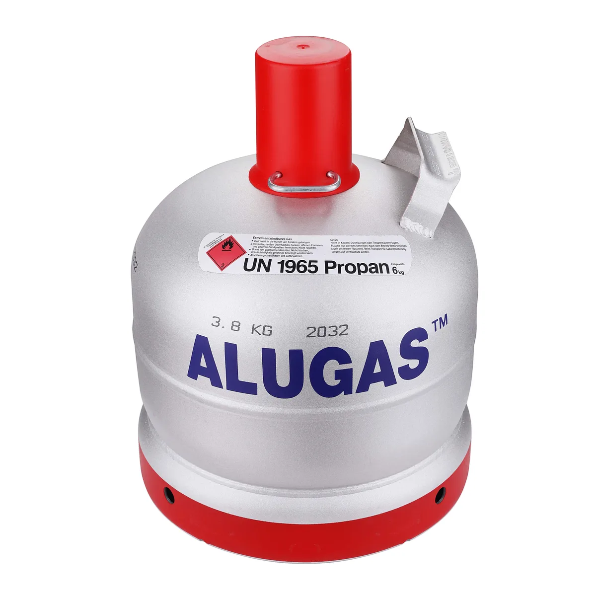 Алюмінієвий газовий балон ALUGAS 14,5 л 3,7 кг