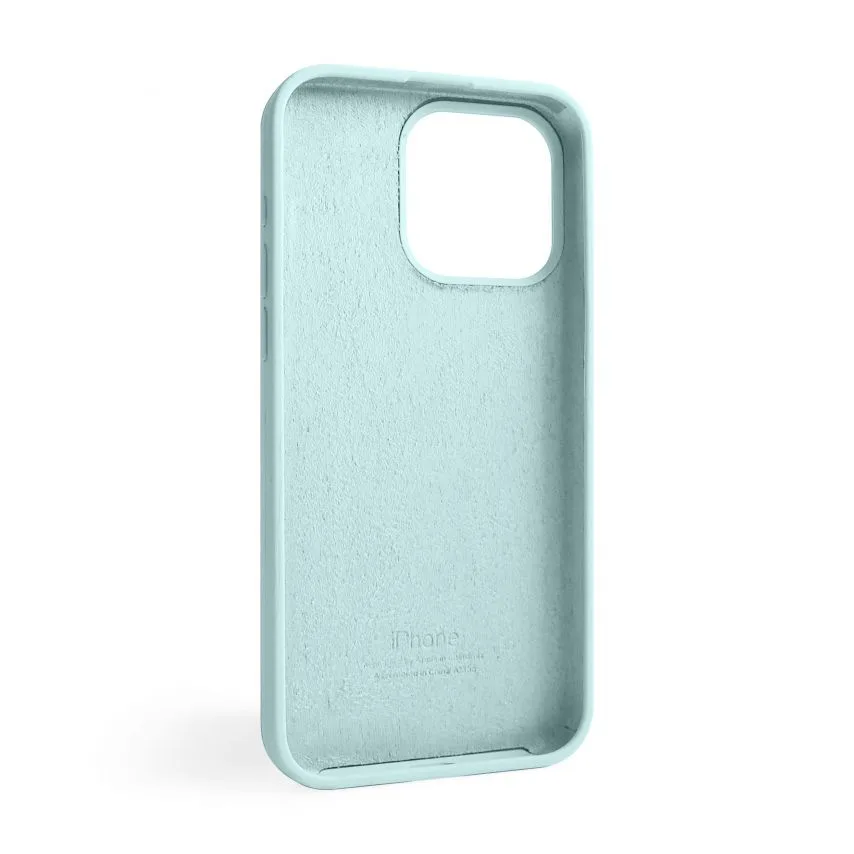 Чохол силіконовий для Apple iPhone 15 Pro Max  бирюзовий