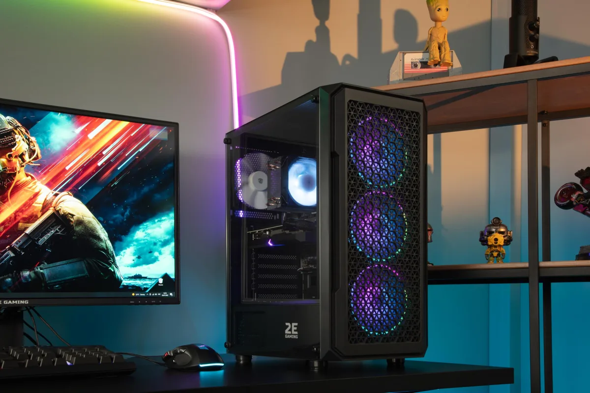 Комп’ютер персональний 2E Complex Gaming AMD R5-7500F, 32Gb, F1TB, NVD5060-8, B650, G338, 600W, Win11PE