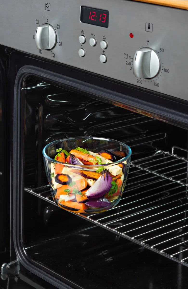 Форма Pyrex боросилікатне скло кругла 12х8 см з кришкою