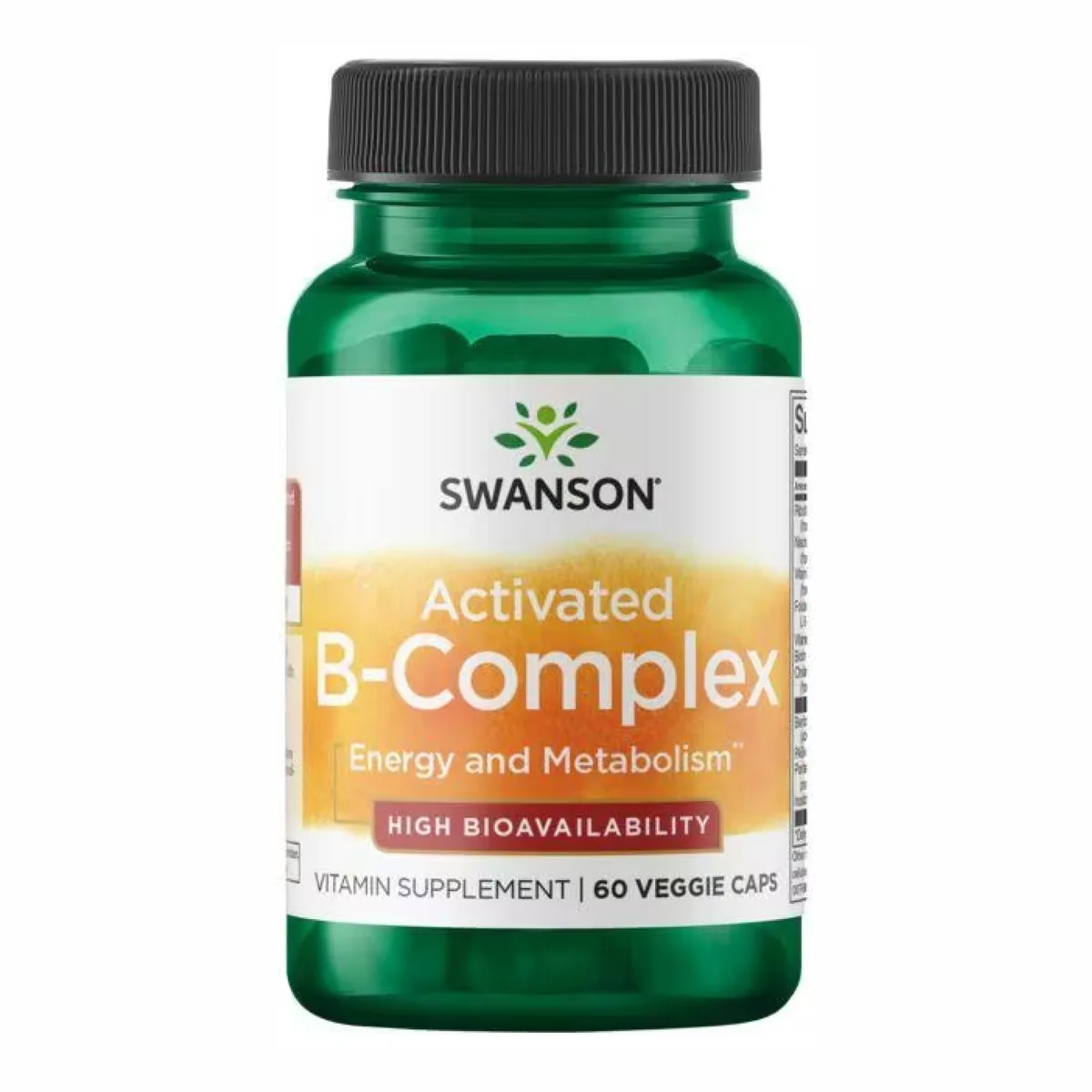 B-Complex High Bioavailability Swanson вегетарианские капсулы 60 шт