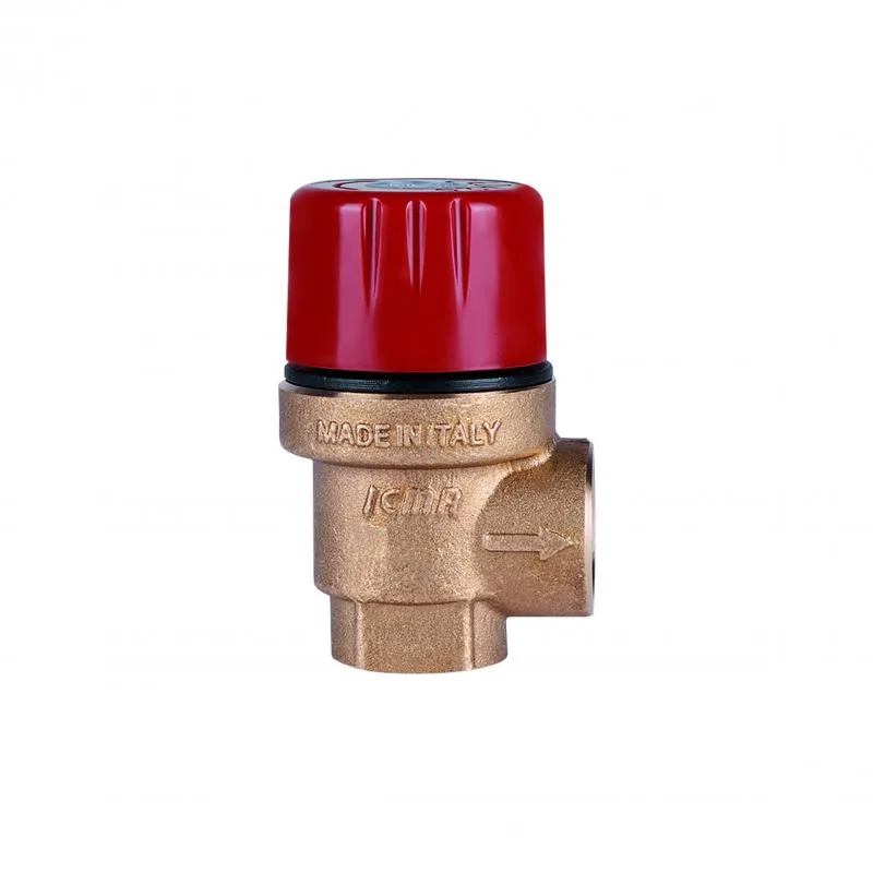 Запобіжний клапан ICMA 241 1/2" ВР 3 бар латунь 64х41х38 мм