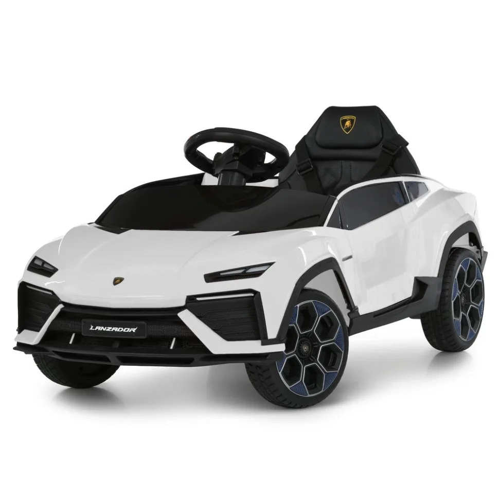 Дитячий електромобіль 12V пластик до 30 кг чорний
