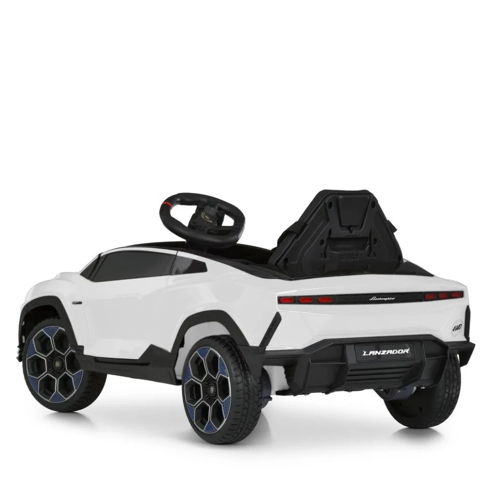 Дитячий електромобіль 12V пластик до 30 кг чорний
