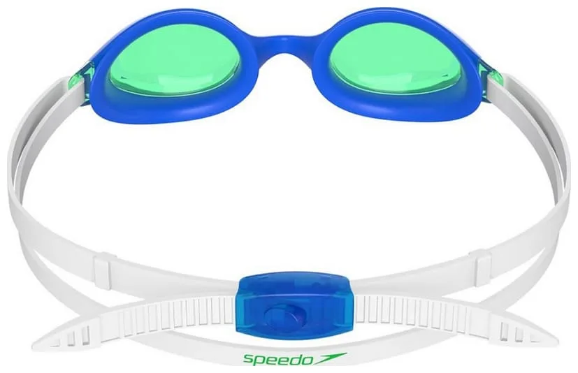 Окуляри для плавання SPEEDO силікон ONE SIZE білий синій Діти